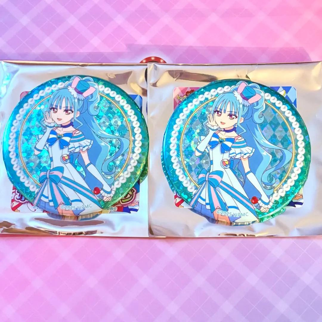 Thumbnail of Movie Precure Burujura Can Badge Cure Lilian 2-piece Set