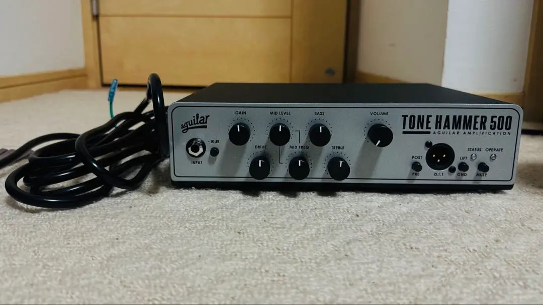 aguilar Tone Hammer 500 専用キャリーバッグ付　美品 AGUILAR ( アギュラー ) Carry Bag for Tone Hammer 500