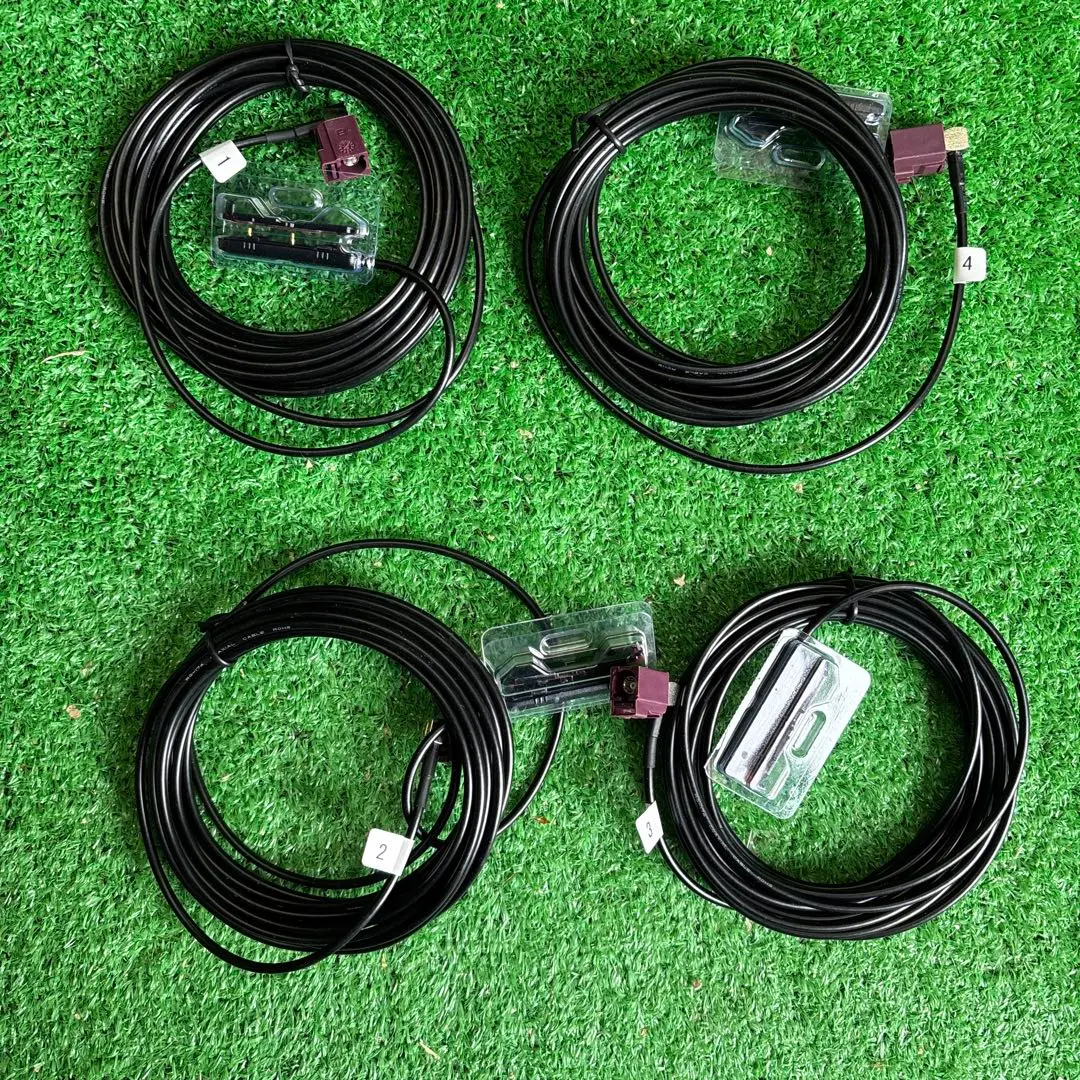 イクリプス純正 載せ替え用TVアンテナ DTVF-S01 FAKRAコネクター デンソーテン フィルムアンテナ イクリプス DTVF-S01 載せ替え用