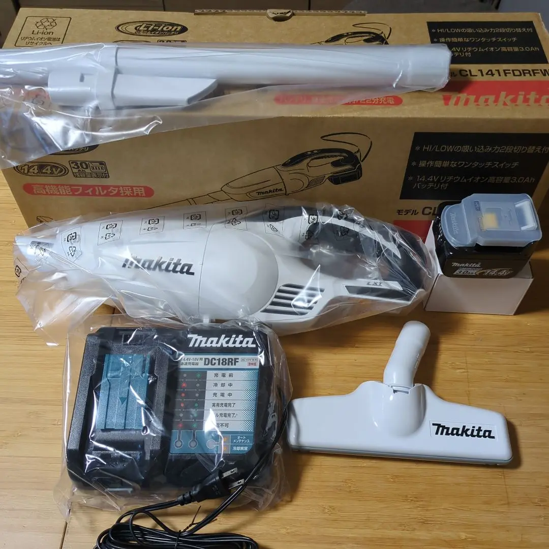 【未使用品】Makita 充電式クリーナー CL141FDRFW マキタ 【正規店】 充電式クリーナー CL141FDRFW コードレス掃除