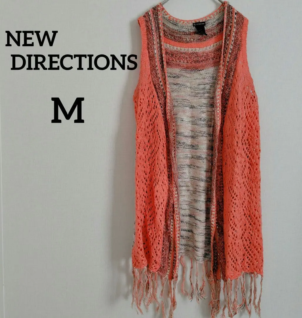 ✨獨一無二 NEW DIRECTIONS 【M】 長版針織外套 時尚 的縮圖