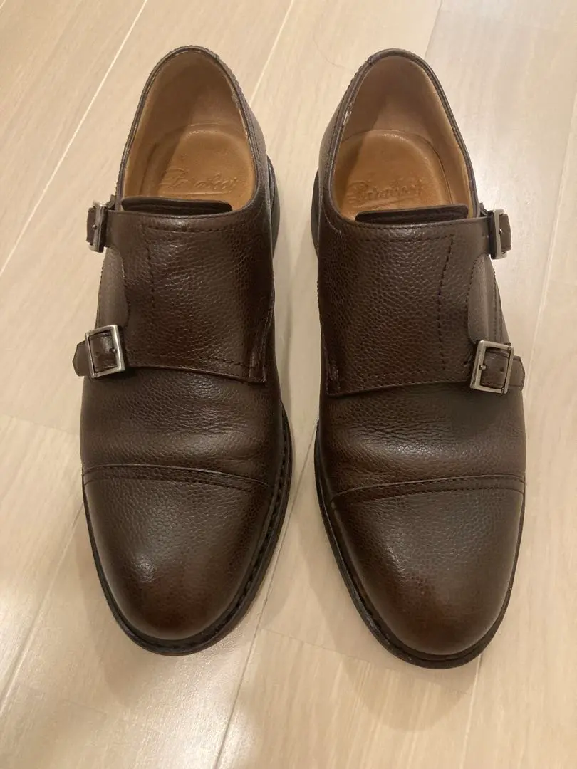 パラブーツ Paraboot ダブルモンクPOE BEAMS F別注 パラブーツ SIZE 5.5【POE/ビームスF別注/ダブルモンク】 | 高級