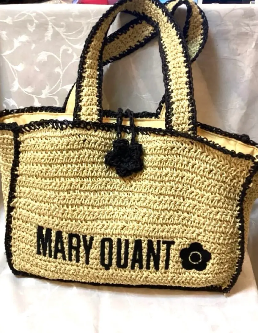 2025年最新】LILy brown×mary quant】ロゴ刺繍カゴバッグの人気