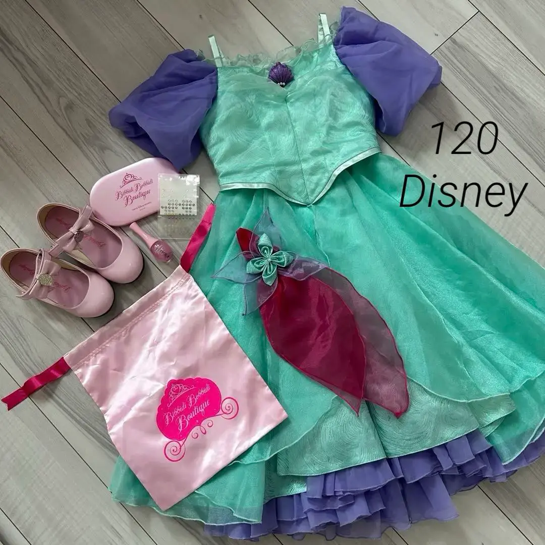 超美品】Disney ビビディバビディブティック アリエル ドレス