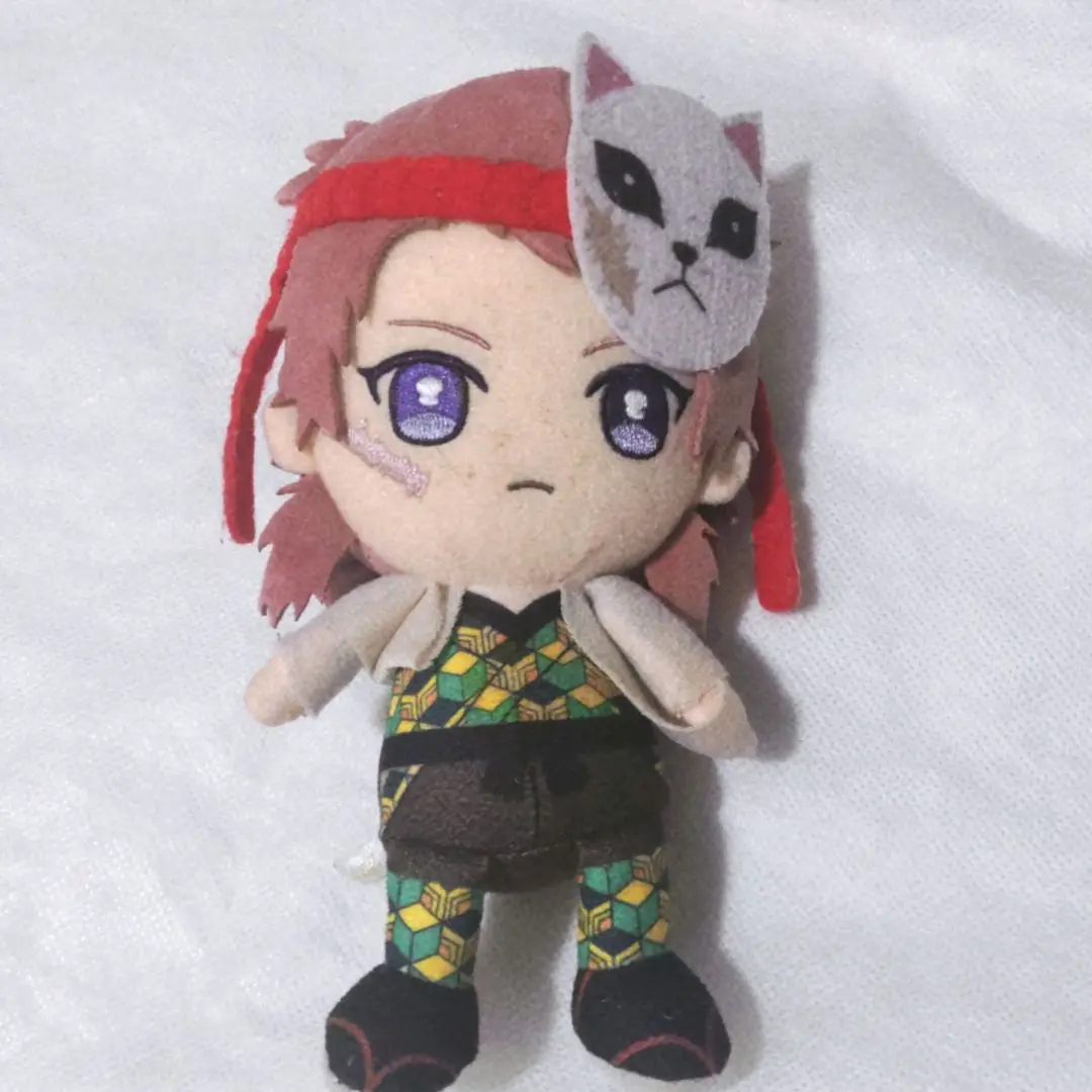 Amazon.co.jp: BANDAI 鬼滅の刃 錆兎 Chibiぬいぐるみ 座り約