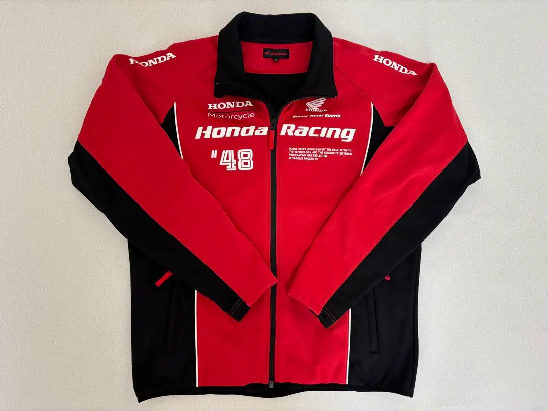 HONDA Boldor ライダースジャケット　4L Boldor Honda Leather Motorcycle Jacket SIZE: L Light blue EX