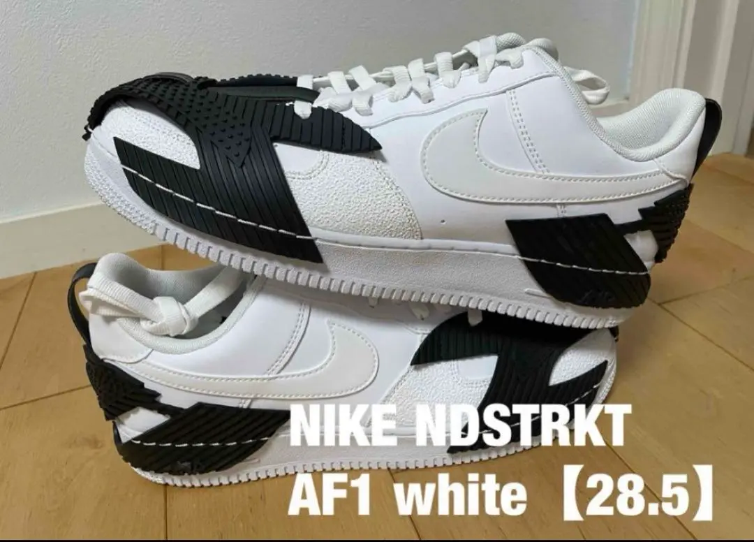 値下げ‼️ナイキ NDSTRKT エアフォース1 ホワイト/ブラック 楽天市場】【 NIKE AIR FORCE 1 NDSTRKT 'WHITE BLACK' / WHITE