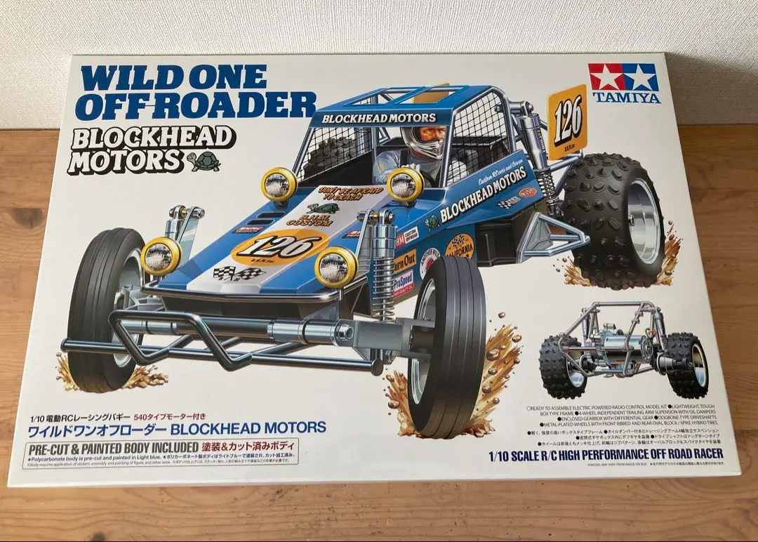 タミヤ XB ワイルドワン　ブロックヘッドモータース　未開封品 未開封 タミヤ XB ワイルドワンオフローダー BLOCKHEAD MOTORS