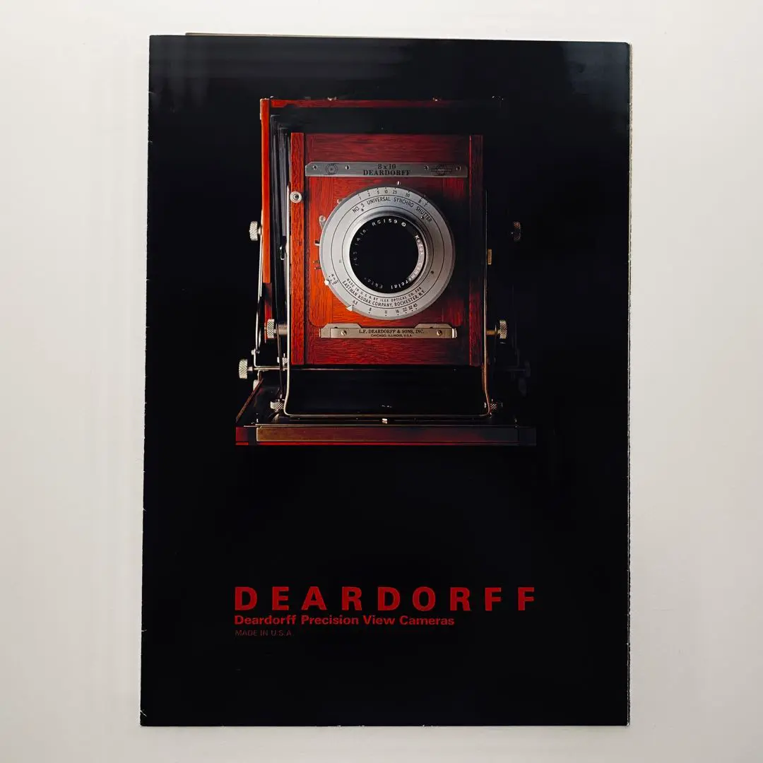 新品 Deardorff 8x10大判カメラ用スクリーン 明かりを増す DEARDORFF 8x10 大判カメラ