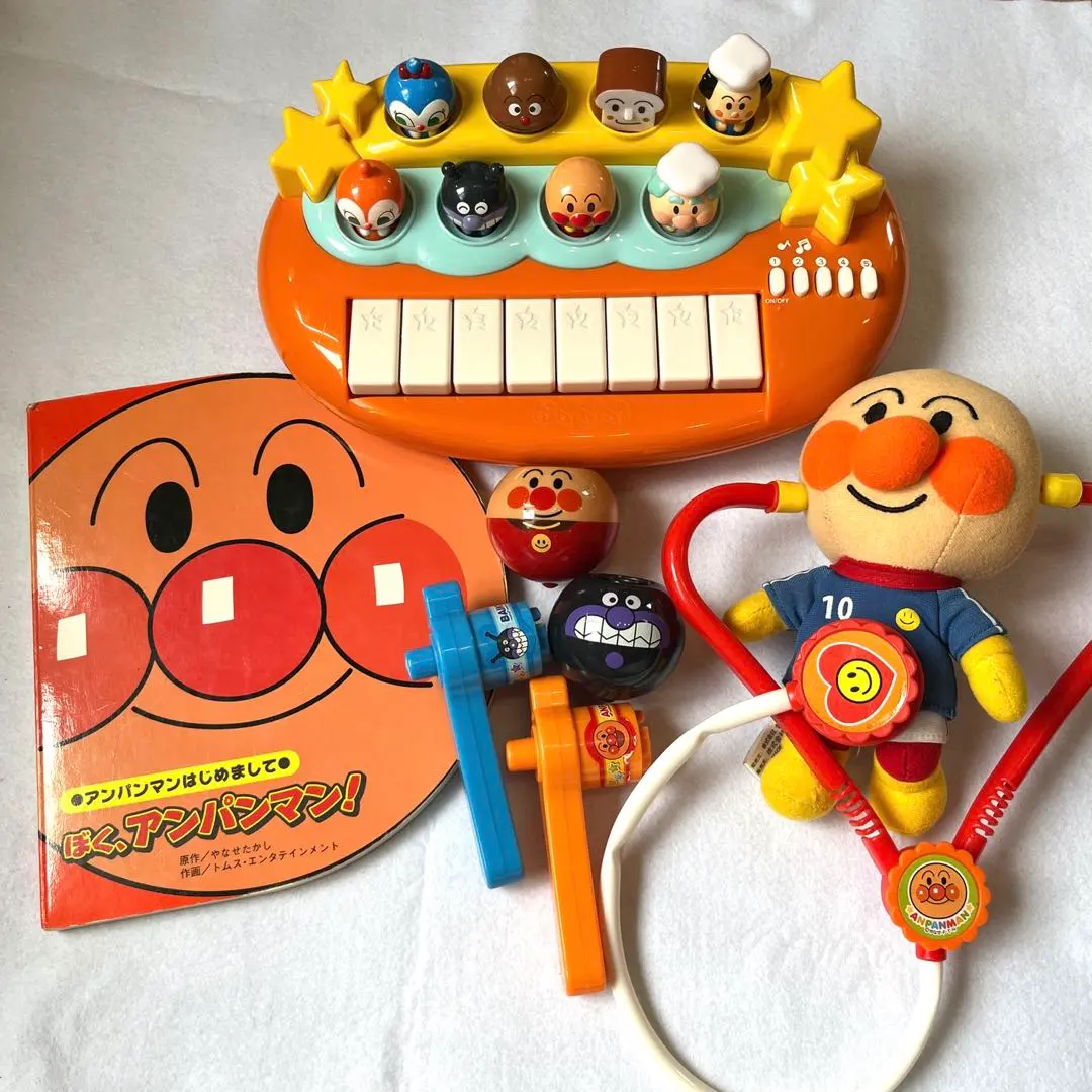 麵包超人 鋼琴 玩具 繪本 的縮圖