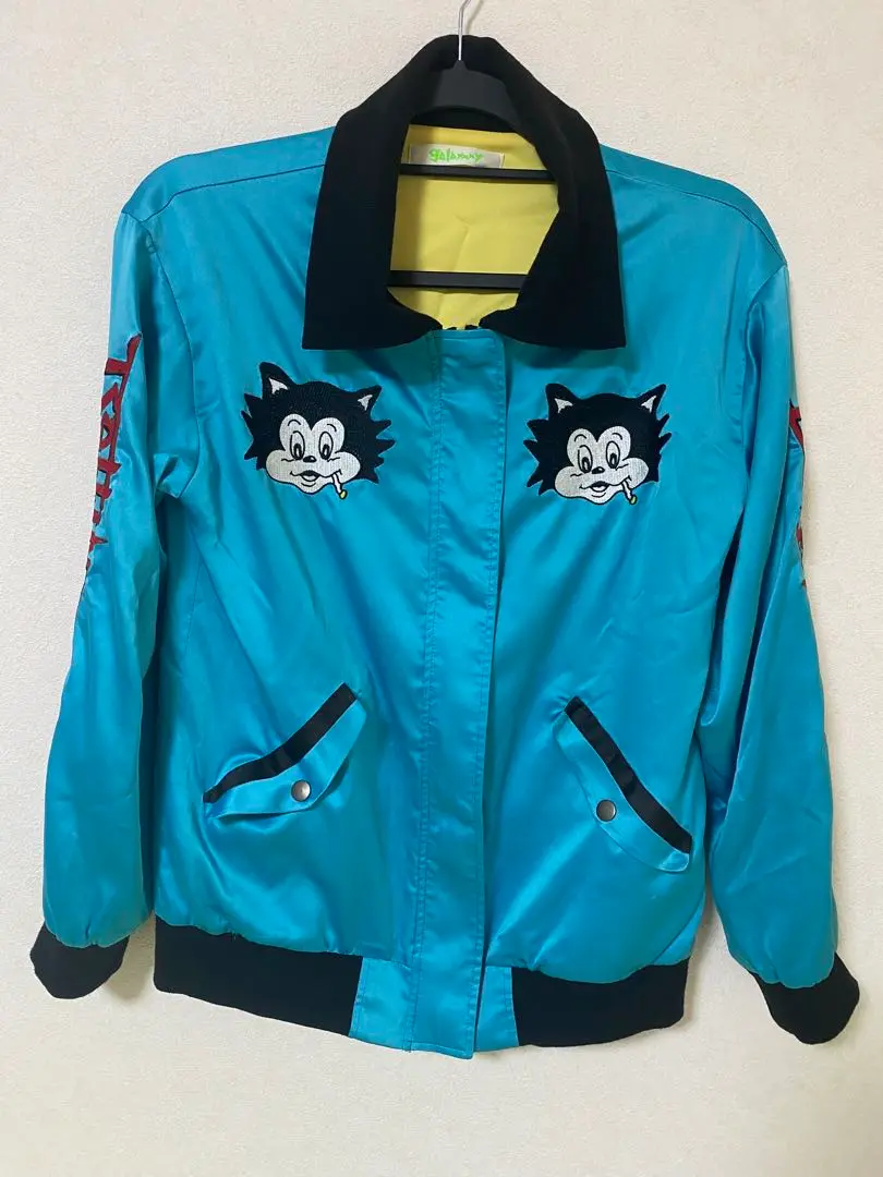 galaxxxy ギャラクシー ブルゾン tabako cat 猫 スカジャン galaxxxy ギャラクシー ブルゾン tabako cat 猫 スカジャン