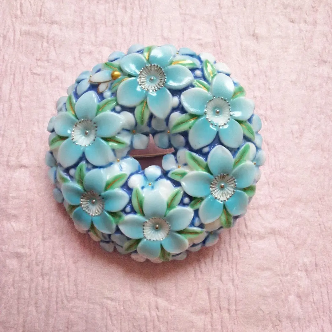 トシカネジュエリー 俊兼 有田焼 カフスボタン ピンズ バッジ ヴィンテージ トシカネジュエリー 俊兼 有田焼 カフスボタン ピンズ バッジ