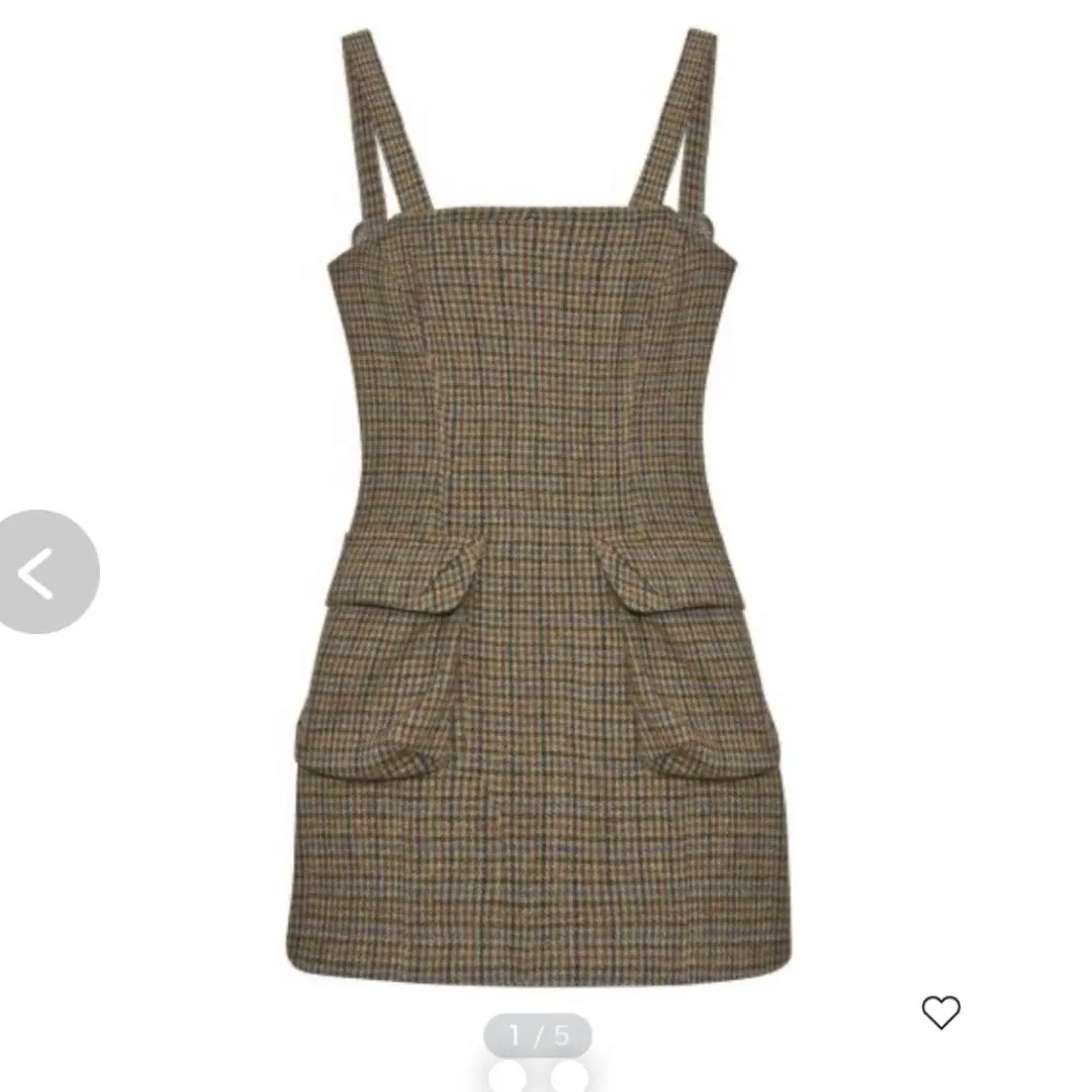 INSTANTFUNK Tweed mini dress ワンピース　ツイード INSTANTFUNK Tweed mini dress ワンピースツイード