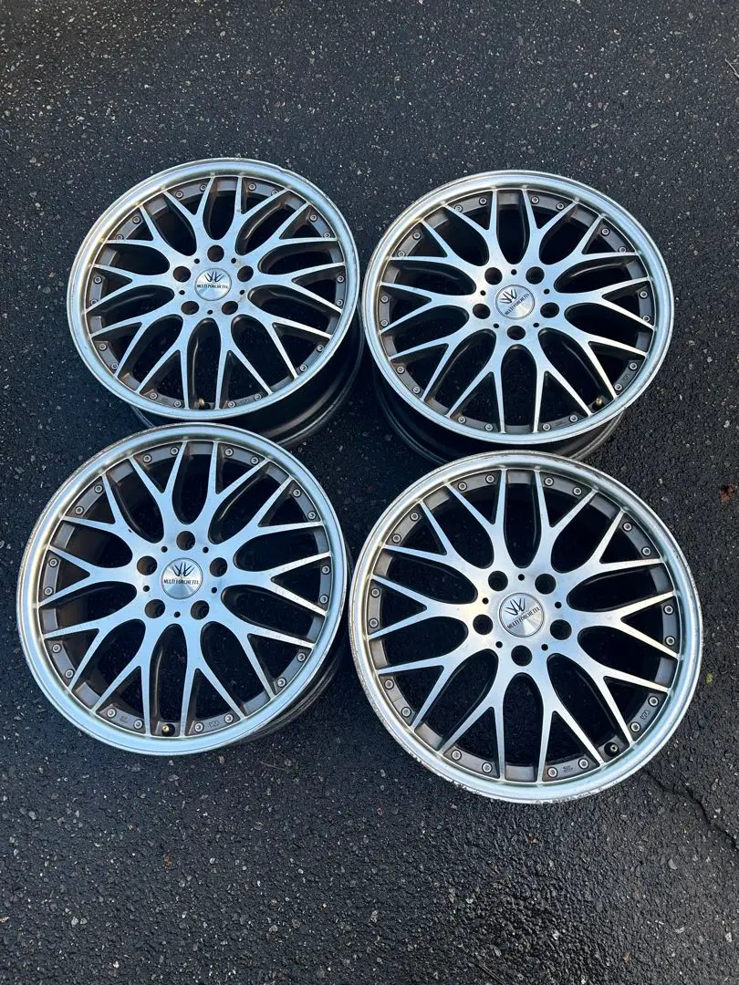 バドックス ロクサーニスポーツ15インチアルミホイール 2本 ② tireichiba_multiforchetta-ms3-