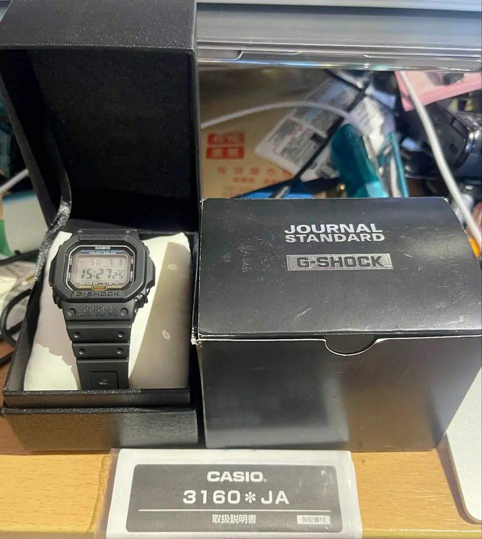 未使用　G-SHOCk JOURNAL STANDARD コラボ　ソーラー 未使用 G-SHOCk JOURNAL STANDARD コラボ ソーラー - メルカリ