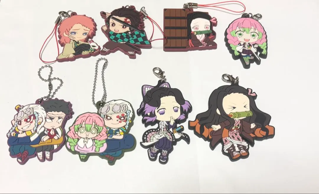 鬼滅之刃 橡膠吊飾套組 的縮圖