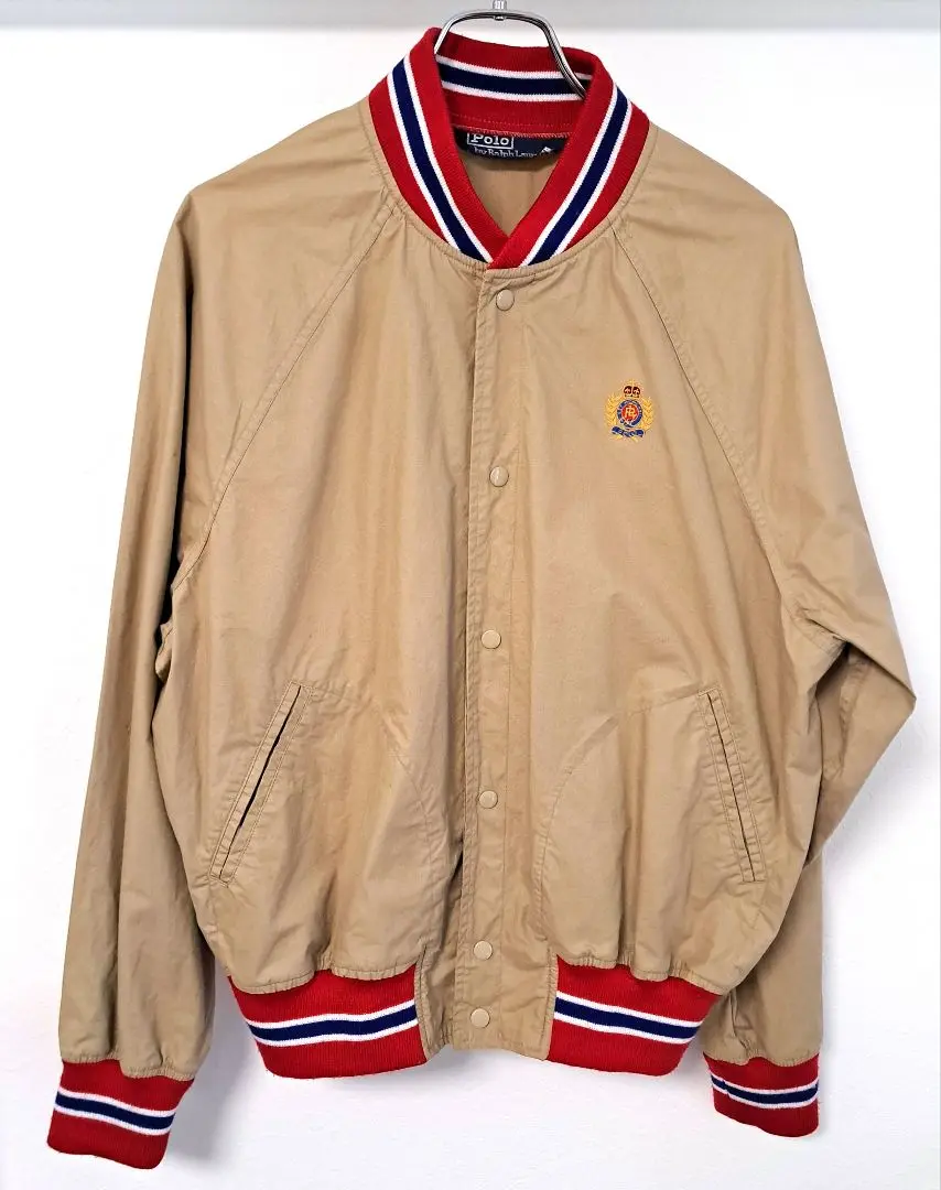 美品! 80s 90s Ralph Lauren ウール スタジャン XL 美品! 80s 90s Ralph Lauren ウール スタジャン XL