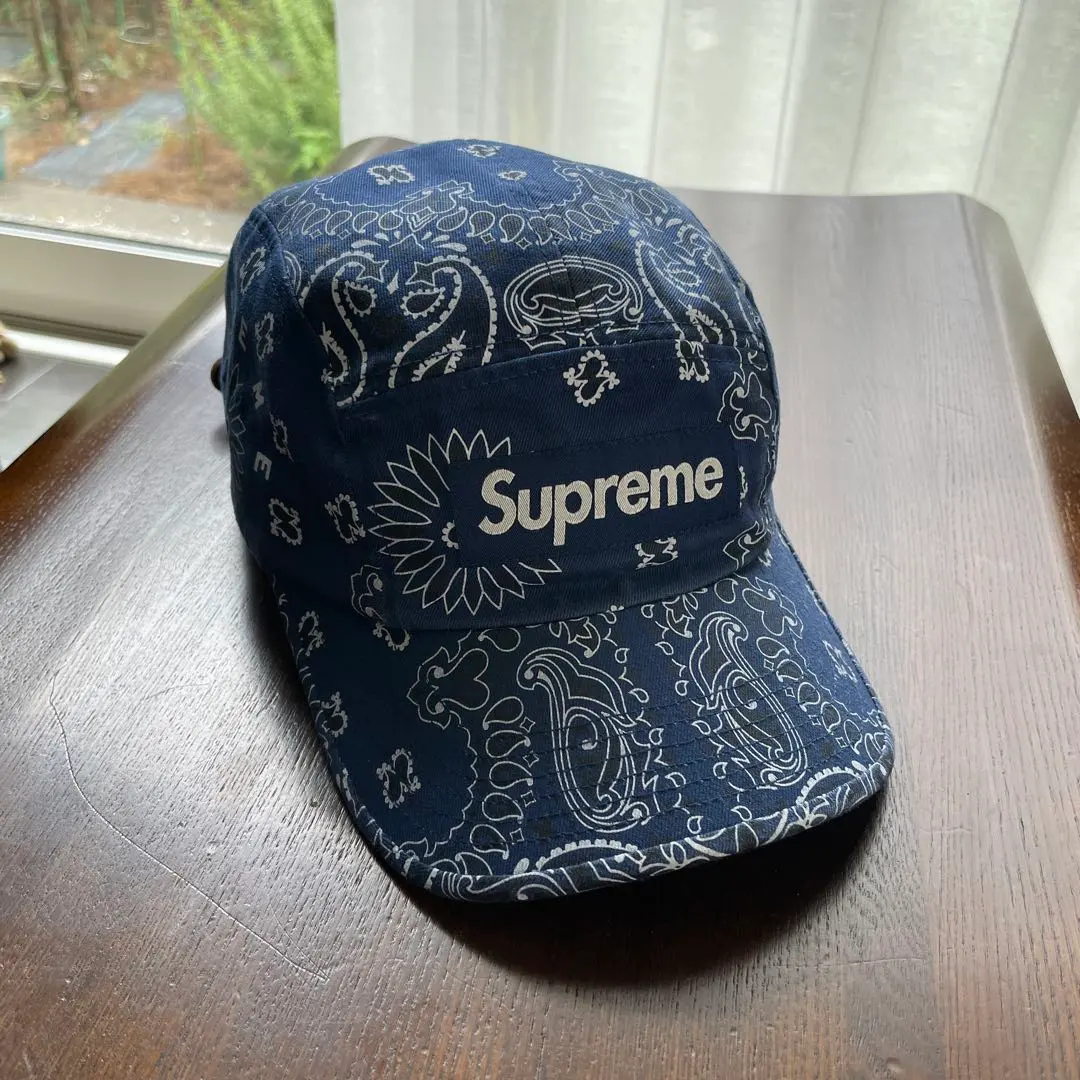 Supreme バンダナ柄キャップ　新品未使用 Supreme バンダナ柄 キャップ