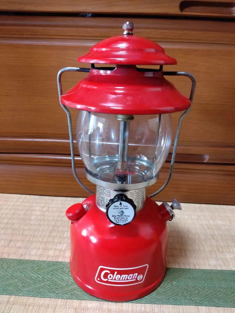 Coleman ランタン　200A 1976年2月 コールマン 200A 1976年2月製造 後期 ホワイトボーダー ランタン