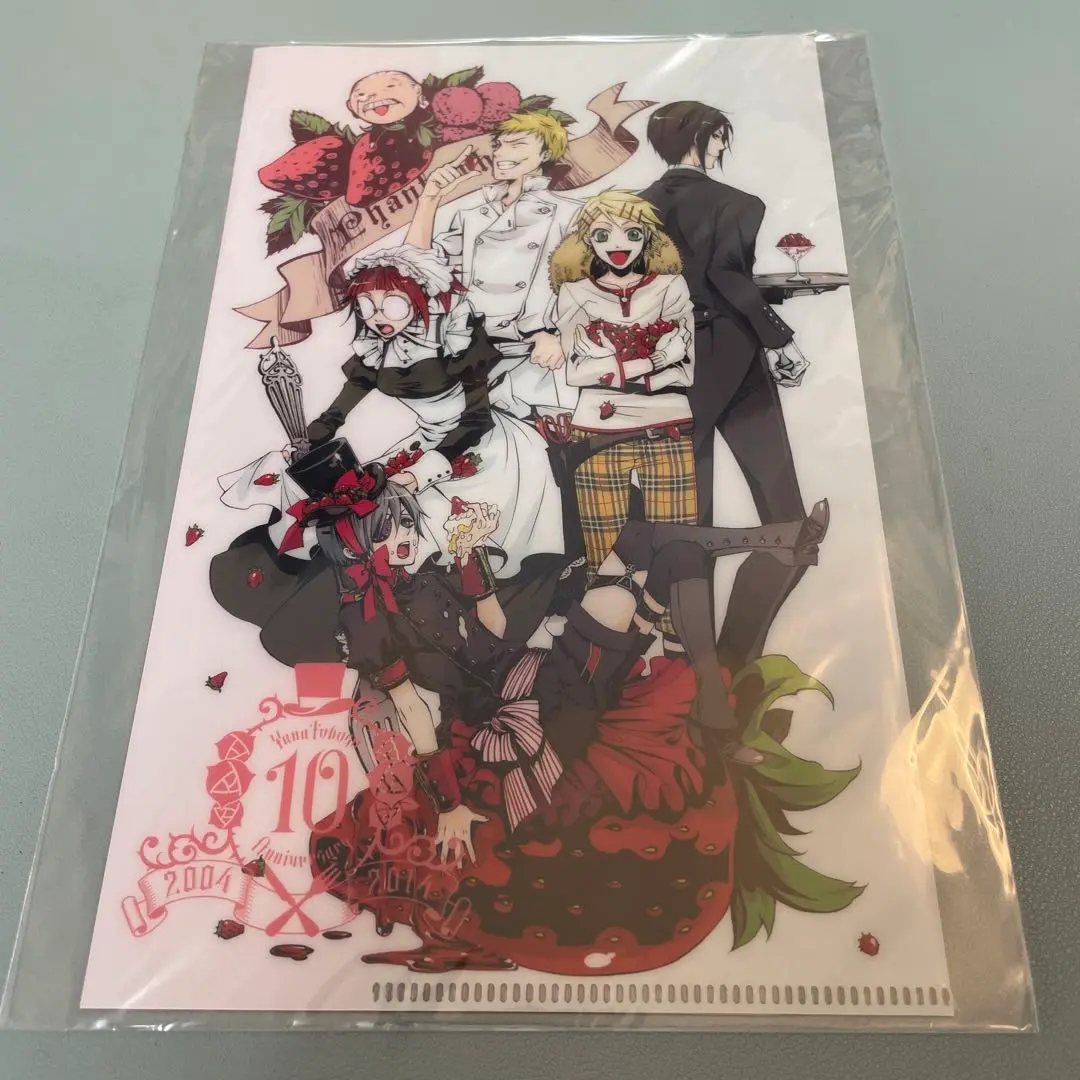 黒執事 10周年　原画展　会場限定　クリアファイル　ポスター　セット 2025年最新】黒執事 原画展 クリアファイルの人気アイテム