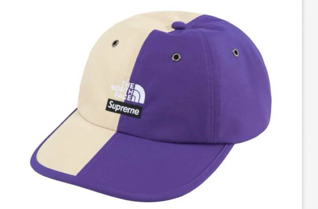 美品 シュプリーム 18AW×ノースフェイス ラムレザー 6パネルキャップ 紫 楽天市場】Supreme シュプリーム キャップ THE NORTH FACE