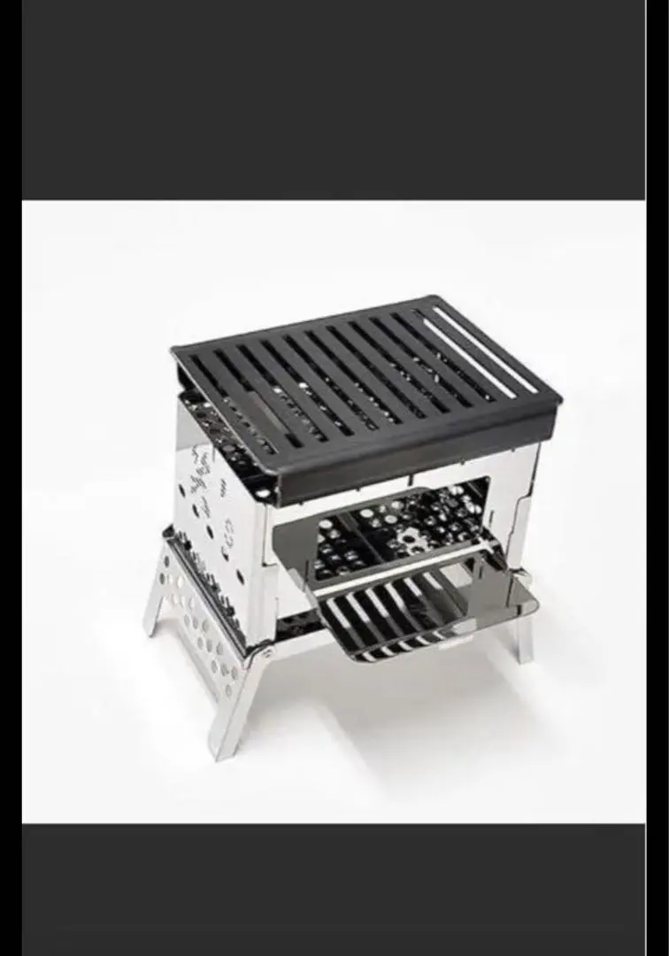 【希少 美品 未使用】笑'ｓオールチタン製B6君 メッシュグリルプレート セット 希少 美品 未使用】笑'sオールチタン製B6君 メッシュグリル