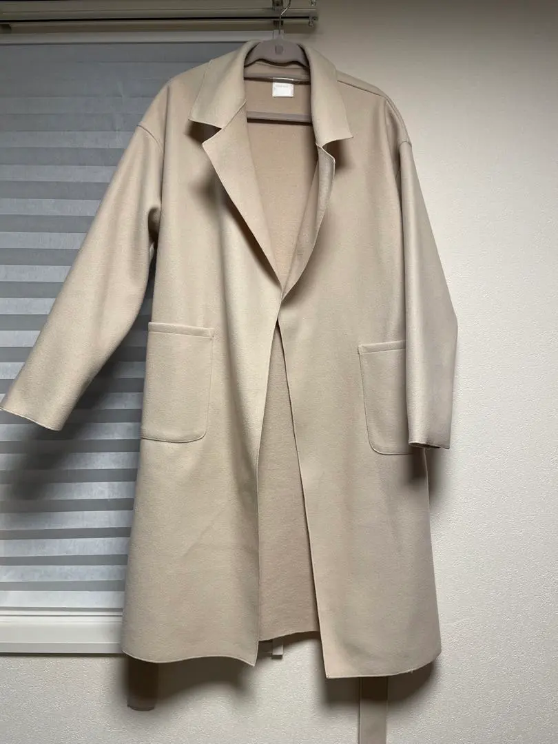 Thumbnail of Excellent Condition: SHOO-LA-RUE DRESKIP Belted Coat, Beige