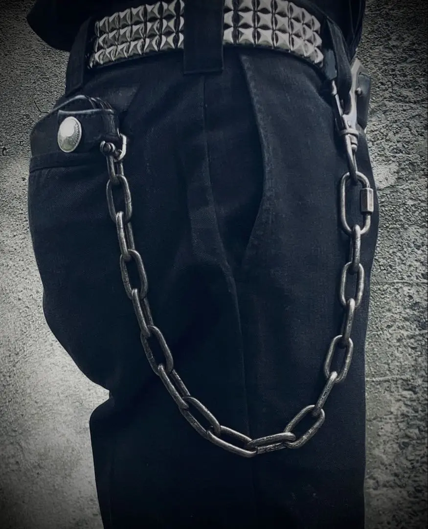 みるぞうルードギャラリー　ブラックレーベル　ウォレットチェーン OUTSIDERS WALLET CHAIN (SILVER) / RUDE GALLERY BLACK REBEL