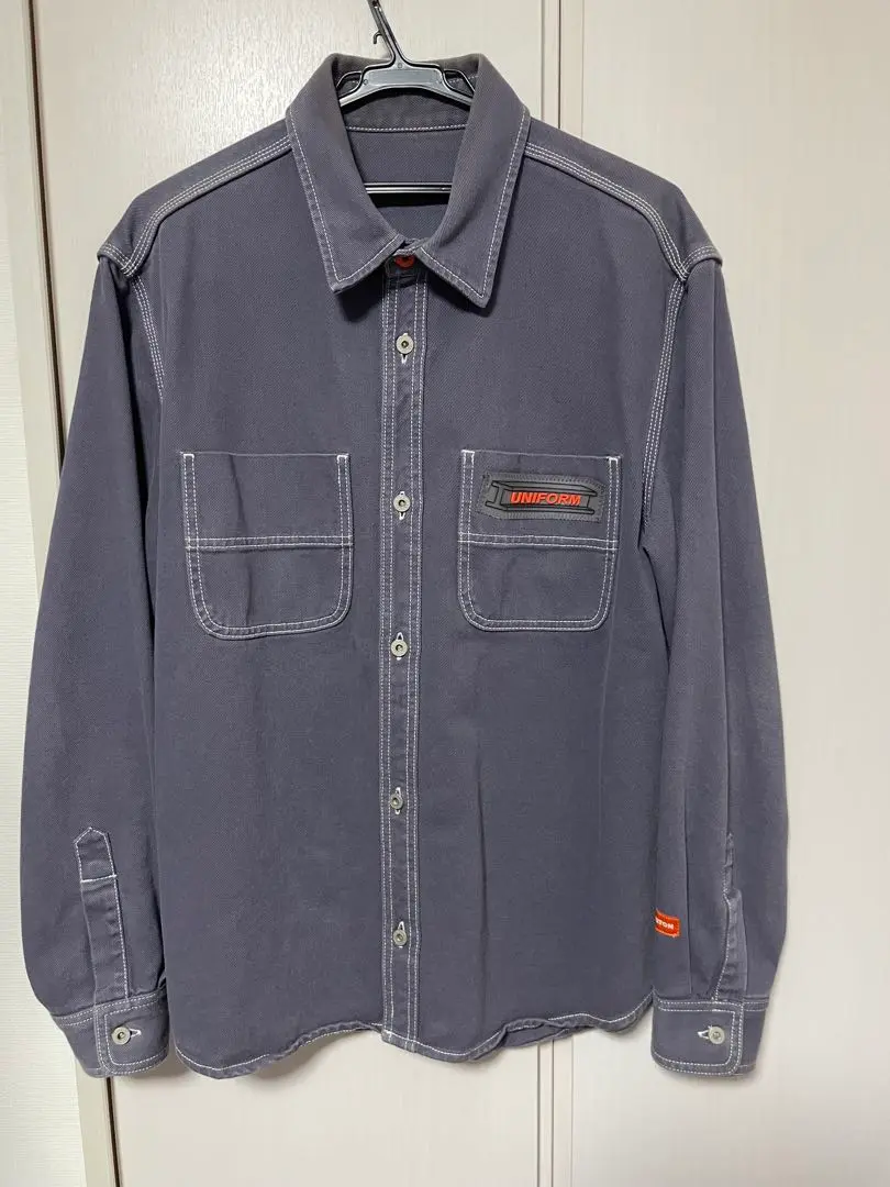ヘロンプレストン REFLECTOR SHIRT 新品未使用タグ付き　長袖シャツ 2025年最新】Heron Preston シャツの人気アイテム - メルカリ
