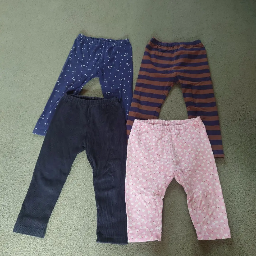 Thumbnail of Uniqlo size 90 pants, set of 4