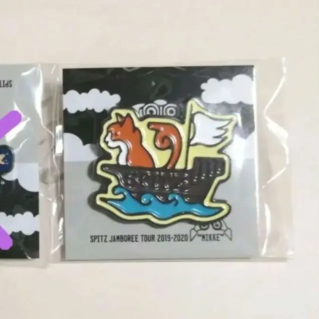 匿名配送　スピッツ　見っけ　ガチャ　ピンズ　ピンバッジ　コンプ 新品 spitz スピッツ MIKKE 見っけ みっけ ピンバッジ 11個