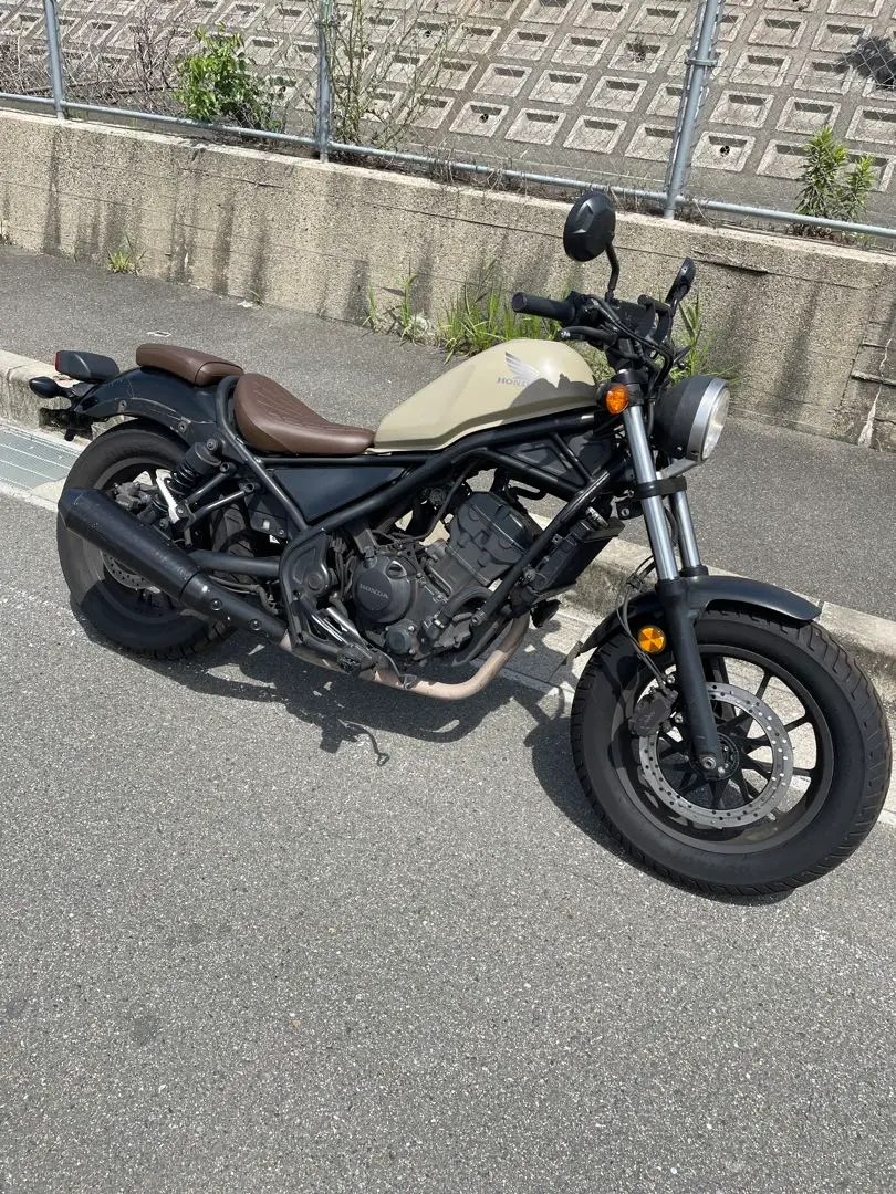レブル250 REBLE 17-22スリップオン マフラー モリワキ ジャンク