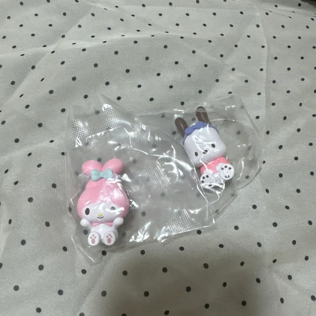 Thumbnail of Sanrio Character Transformation Rabbit Figure: My Melody & Pochacco - 2 Set