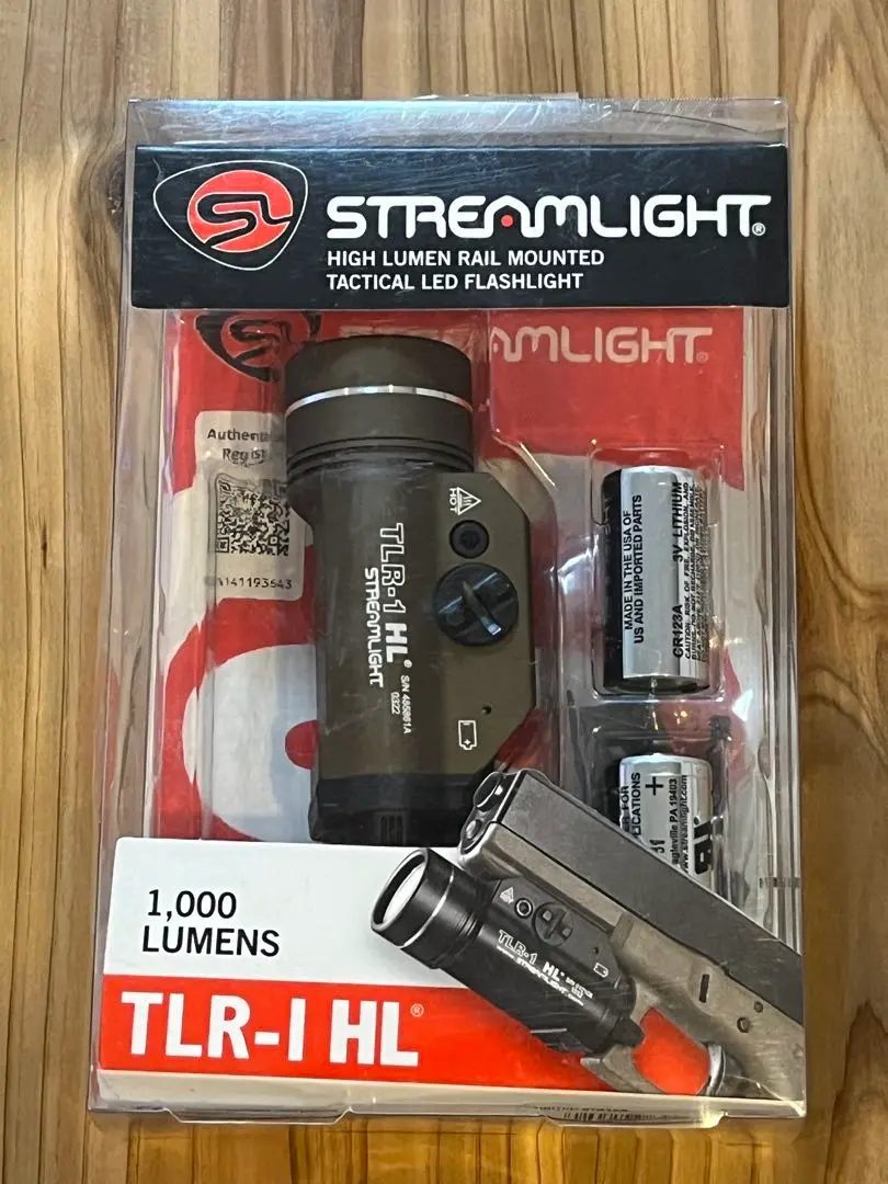 米軍放出品 STREAMLIGHTTLR-1 HL ロングガン用 海兵隊 実物