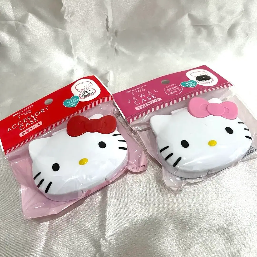 Thumbnail of 【New】Daiso Hello Kitty Small Item Case Jewel Case Set of 2