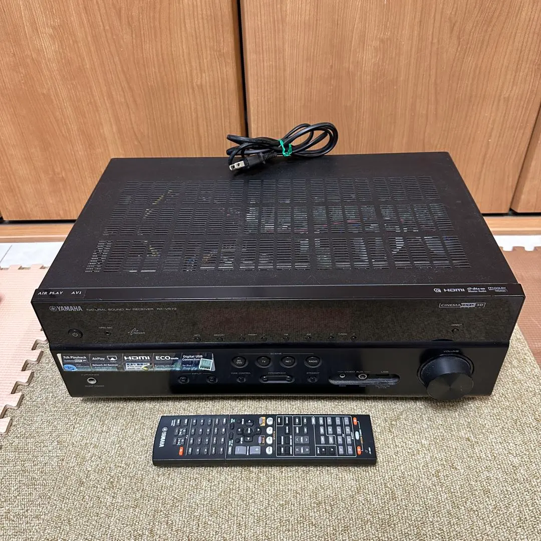 【概ね美品、希少】YAMAHA RX-V573 AVアンプ AirPlay対応 2025年最新】rx-v573の人気アイテム - メルカリ