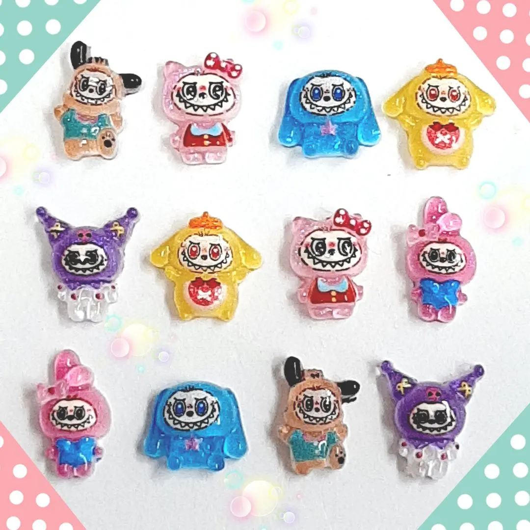 Thumbnail of Love Live Nail Parts 3D Kitty Chan Cinnamoroll Kuromi My Melody Bulk Sale