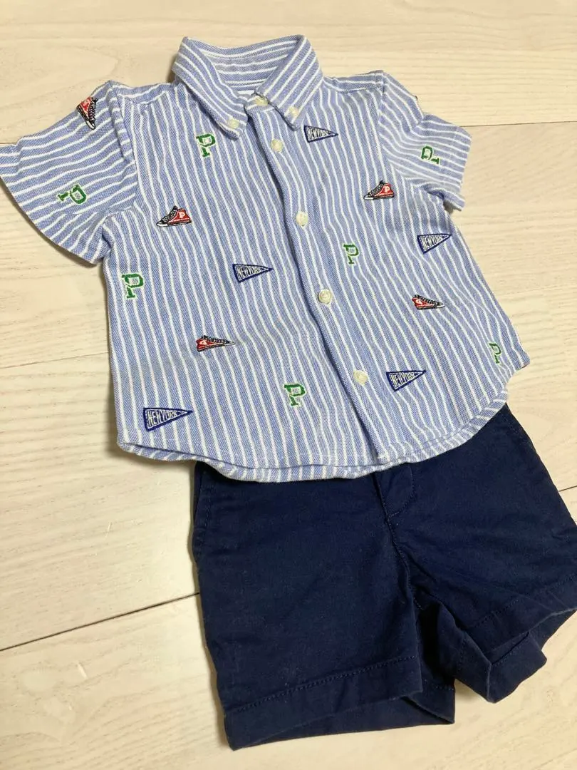 Thumbnail of [Excellent Condition] Ralph Lauren 6M Shirt & Shorts Set