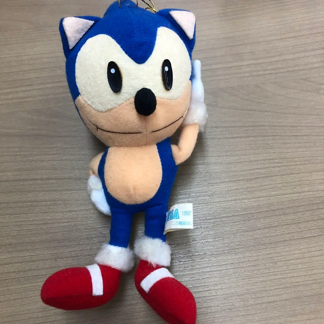 ソニック ぬいぐるみ2個セット 90s セガUFOキャッチャー SEGA