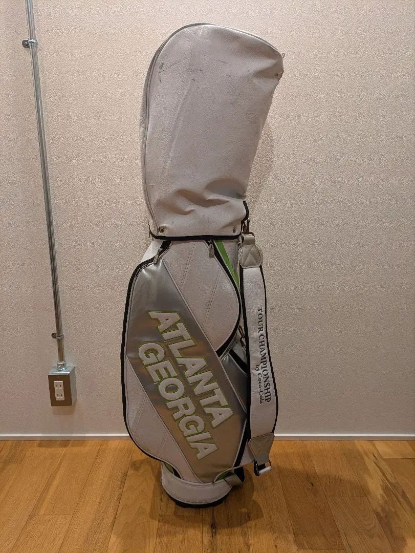 希少！ PGA TOUR ピージーエーツアー コカコーラ キャディバッグ PGA コカ・コーラ TOUR CHAMPIONSHIP キャディバッグ 美品（The