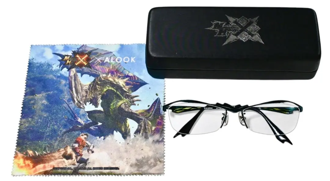 超希少品 モンスターハンター×ALOOKコラボメガネ バルファルク