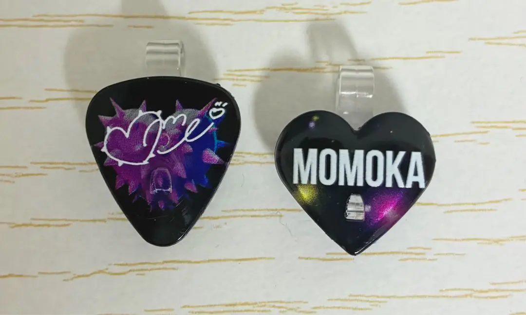 ノノガ　MOMOKA 缶バッジ&ピックピン MOMOKA缶バッチ (no no girls、ノノガ） - メルカリ