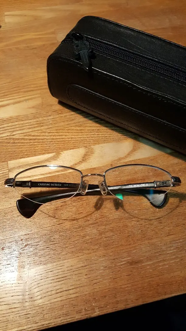 Thumbnail of CHROME HEARTS Chrome Hearts Silver Glasses (Authentic)