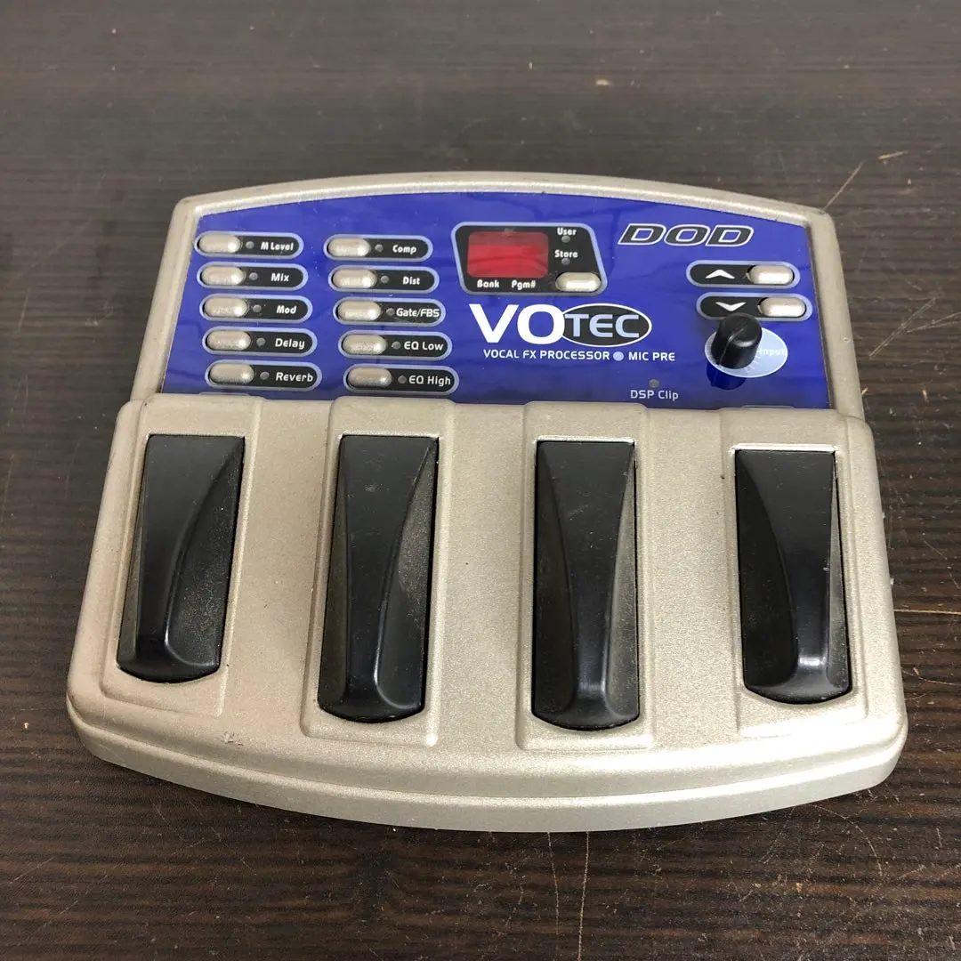 DOD VOTEC ボーカル用エフェクター 動作品 DOD VOTEC ボーカル用エフェクター - メルカリ