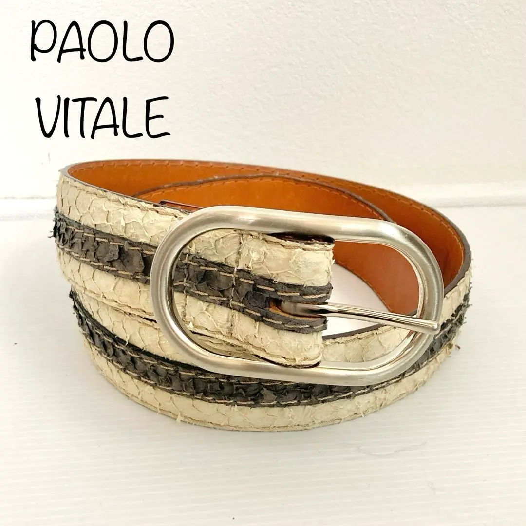 さらに値下げPAOLO VITALE パオロヴィターレクロコ型押しレザー ベルト 2025年最新】パオロヴィターレ 小物の人気アイテム - メルカリ