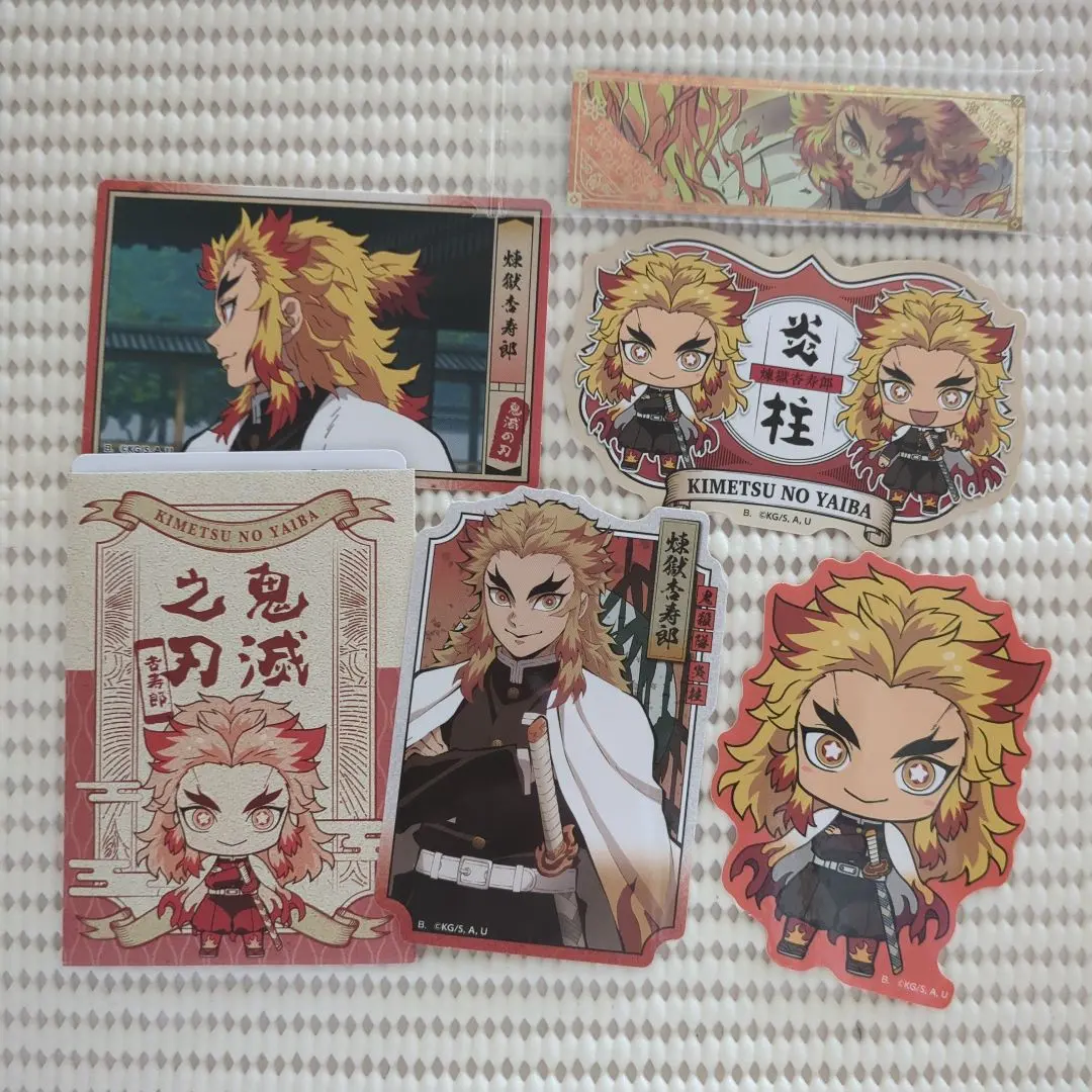 Thumbnail of ㉔ Demon Slayer: Kimetsu no Yaiba Die-Cut Sticker Chocolate Bar Seal Rengoku Kyoujurou