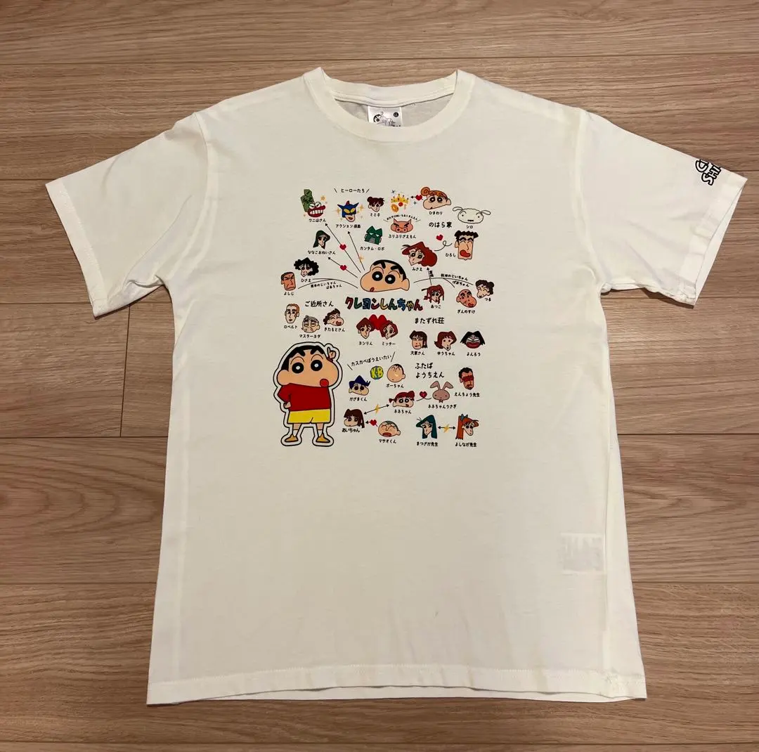 Thumbnail of Crayon Shin-chan T-shirt Anime White LL