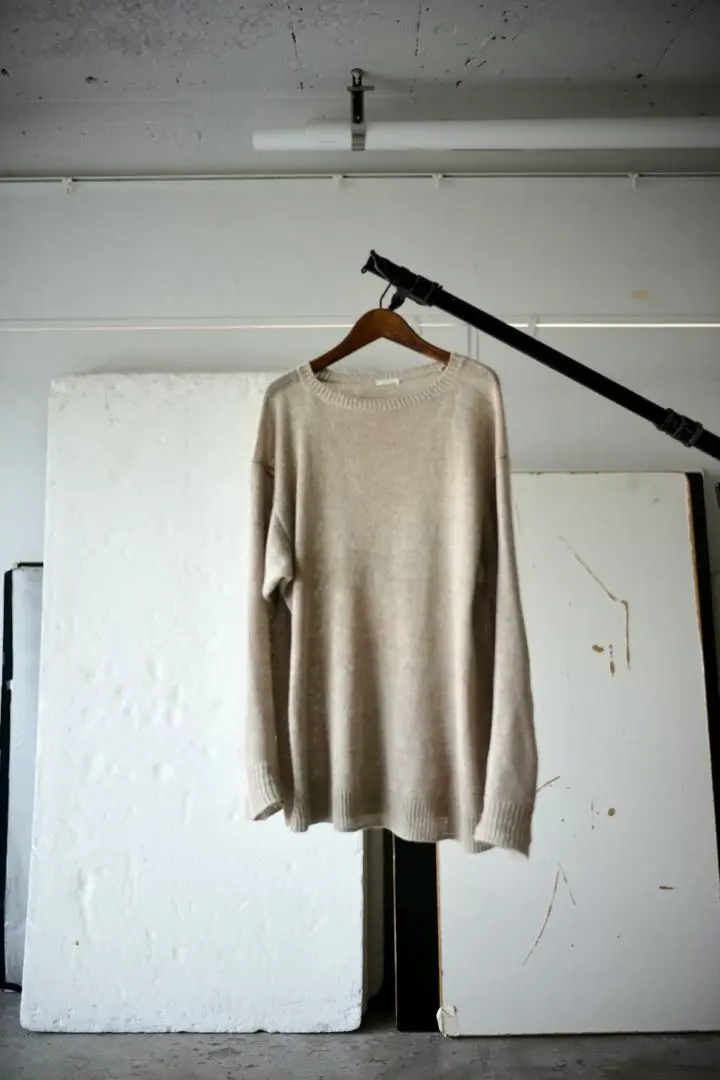 comoli 22SS ヘンプガンジーニット COMOLI ヘンプ ガンジーニット | Less Higashikawa