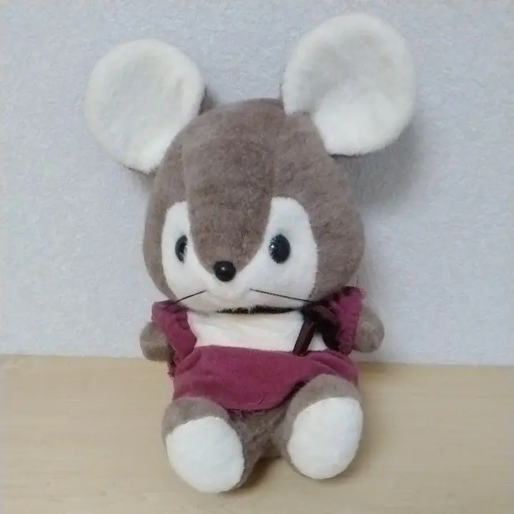 ファースト社 ぬいぐるみ レトロ 猫 ？ ネズミ ？ 昭和レトロ ファースト社 いたずら天使 ネコ ぬいぐるみ