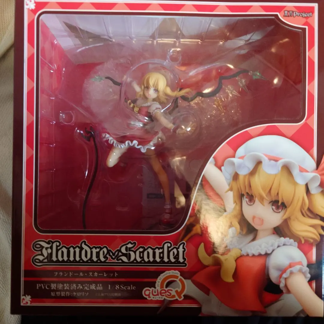 デ*間様 キューズQ　東方Project　フランドール・スカーレット　　完成品フ キューズQ 東方Project 1/8 フランドール・スカーレット 紅魔城